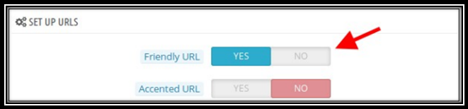 Prestashop Friendly URL Module