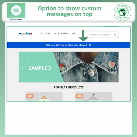 Prestashop Free Shipping Over Certain Amount