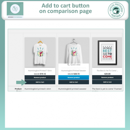 Prestashop Comparison