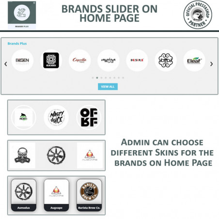 Prestashop Brands Module