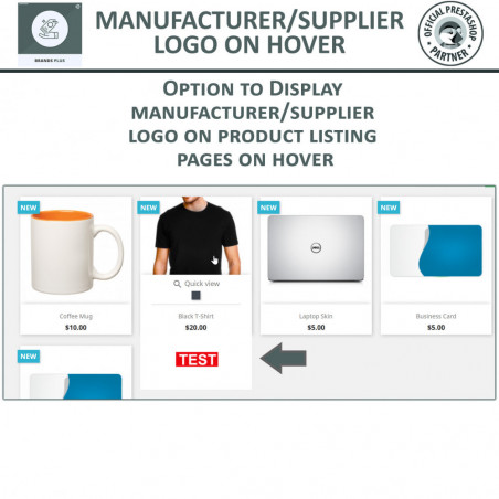 Brands Manufacturer Carousel Module