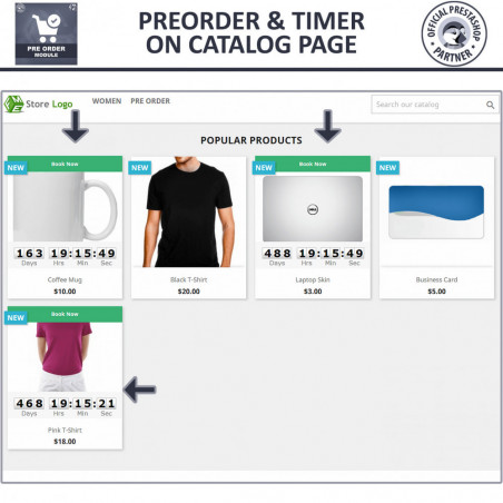 prestashop pre order module