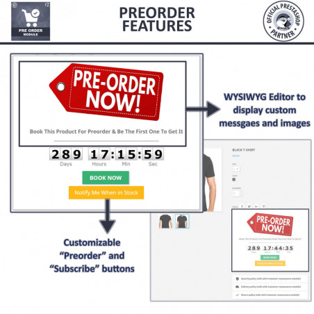 Prestashop pre order