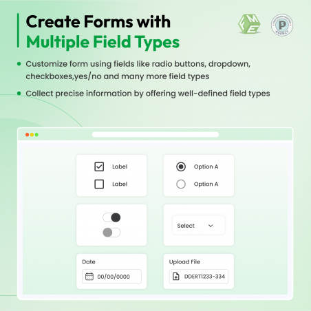 Prestashop Registration Form Field Types