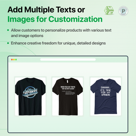 Customization Options by Custom product Design