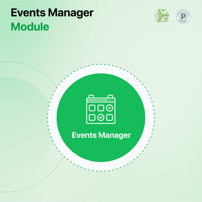 Prestashop Events Manager Module