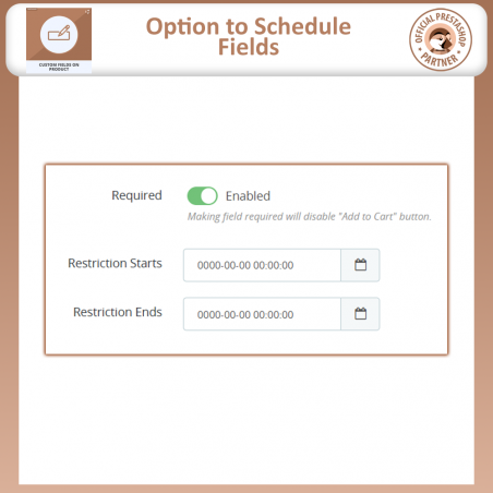 Scheduling Custom Fields