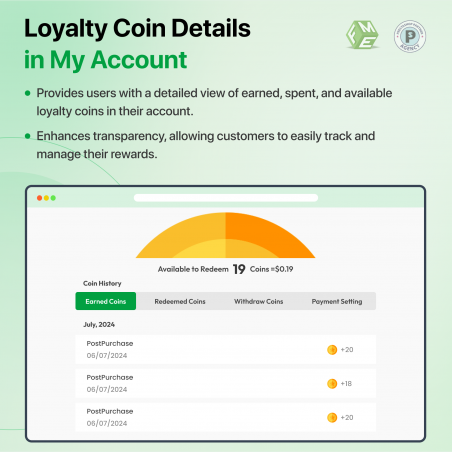 Prestashop Affiliate and Loyalty Coins Program Module