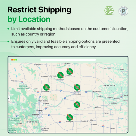 Prestashop Restrict Shipping Methods by Location