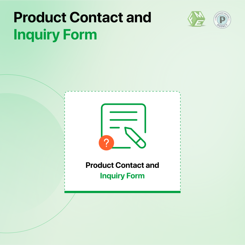 Prestashop Product Contact & Enquiry Form