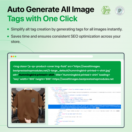 Automatic SEO Alt Tags for All Images with Single Click