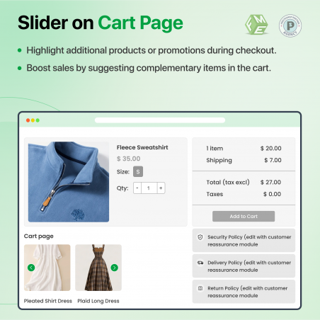 image slider prestashop