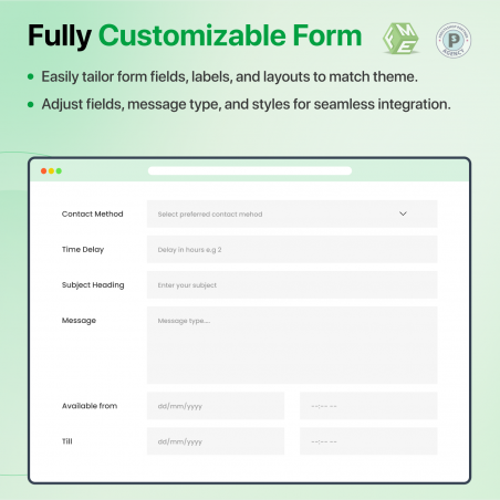 Prestashop Call Back Module Form Customization