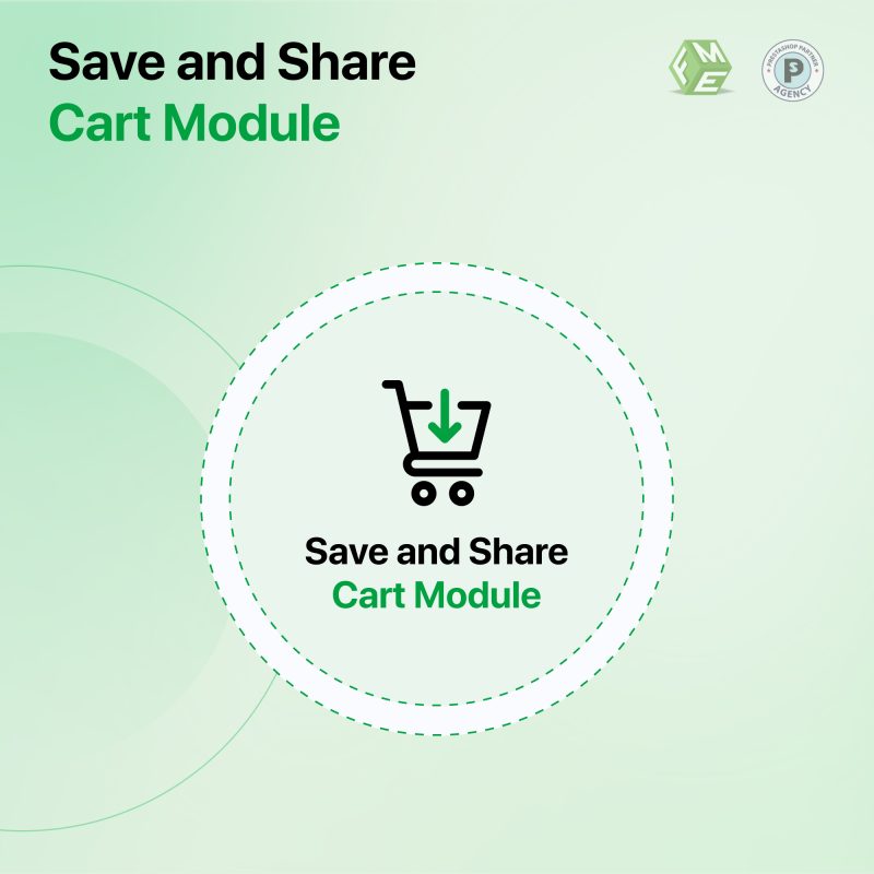 Prestashop Save and Share Cart Module