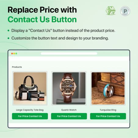 Prestashop Hide Price and Add to Cart Button With Contact Us Page