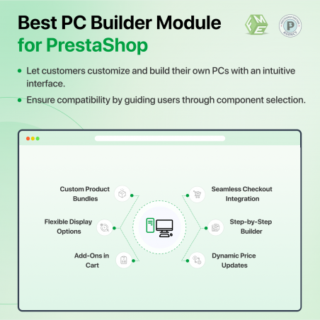 Prestashop PC Builder Advance Features