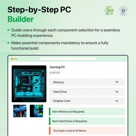 Prestashop PC Builder Advance Step by Step Guide