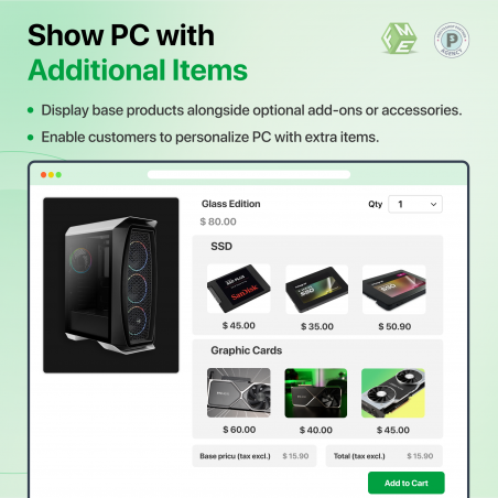 Prestashop PC Builder Advance | Let Users Custom Build PC Module