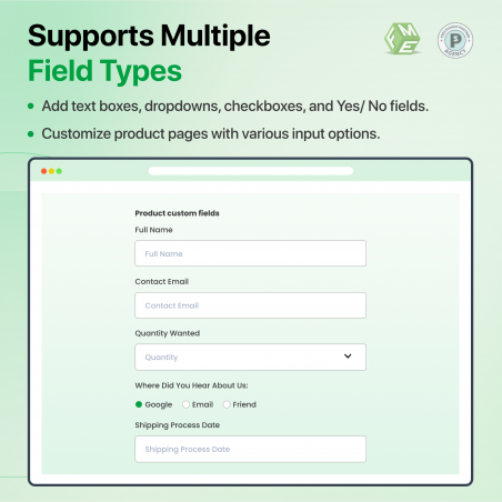 Multiple Field Types