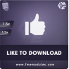 PrestaShop Like to Download