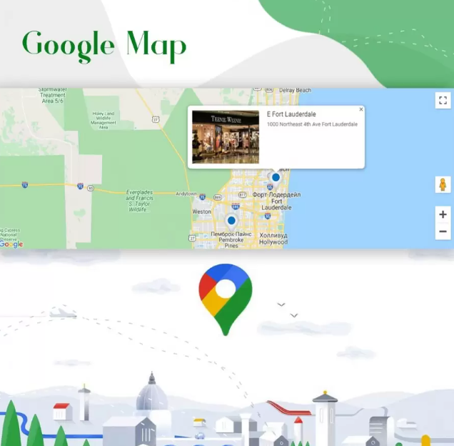 Bontheme google map module 